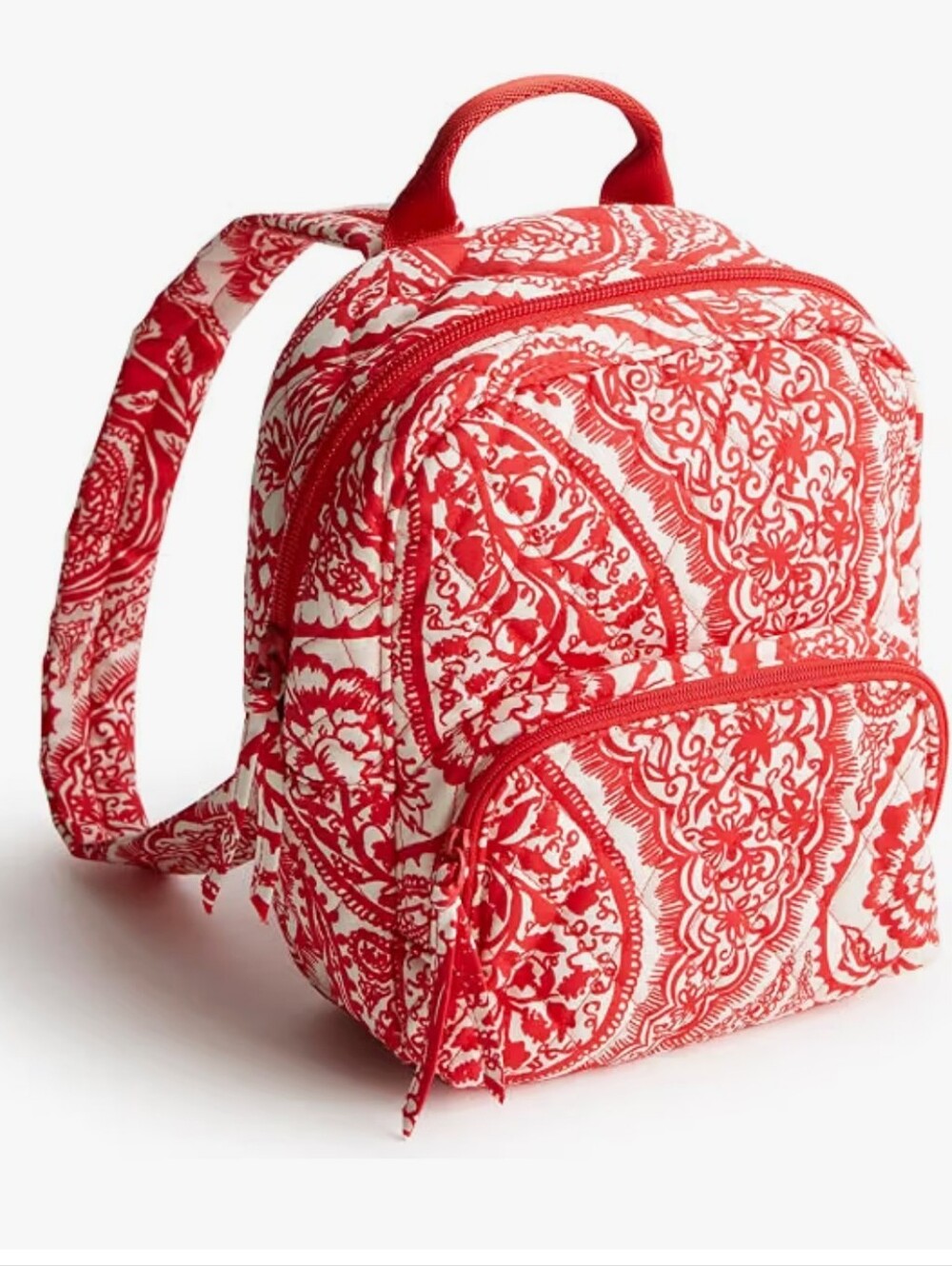 Vera Bradley Mini Banbury Backpack Red Paisley